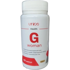 Дієтична добавка G WOMAN (Джі вумен) UNICE, 60 капсул